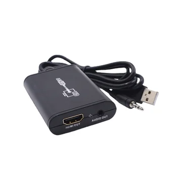 Конвертер USB в HDMI|адаптер USB 2.0 в HDMI|Видео конвертер высокой четкости